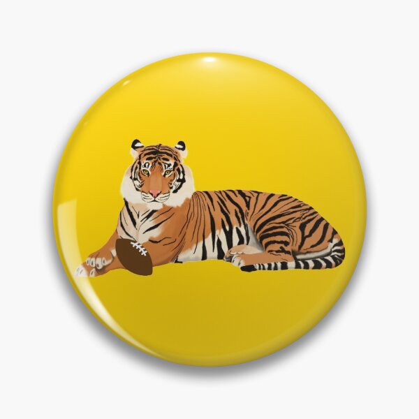 Item preview, Gold Football Tiger designed and sold by cmd-art.