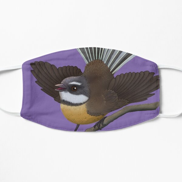 Fantail Bird Flat Mask