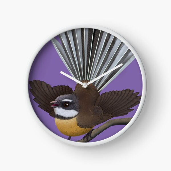 Fantail Bird Clock