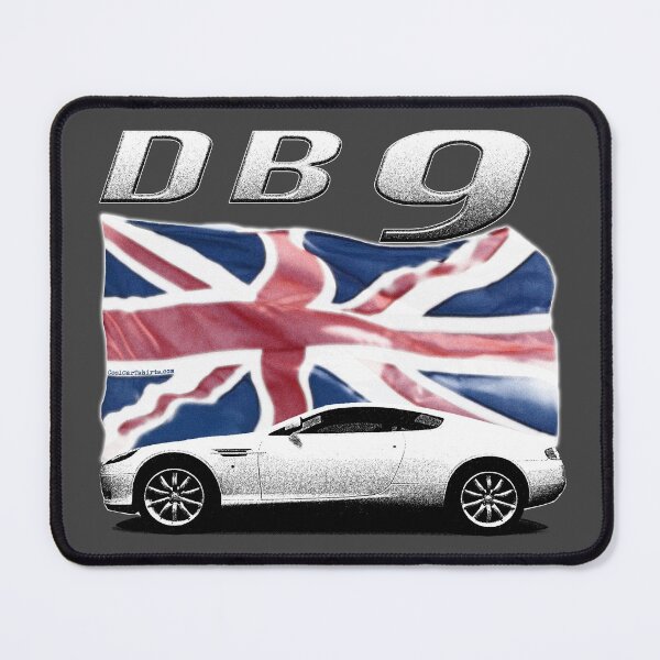 Item preview, DB9 on Union Jack designed and sold by CoolCarVideos.