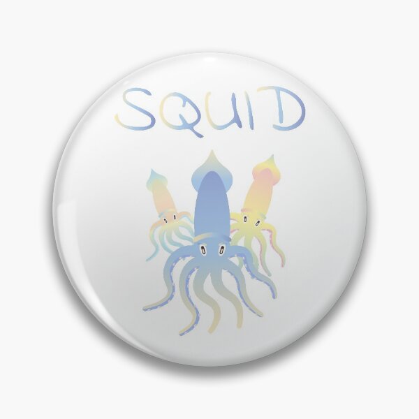 Item preview, Multicolored squid with an inscription. designed and sold by LetoHi.