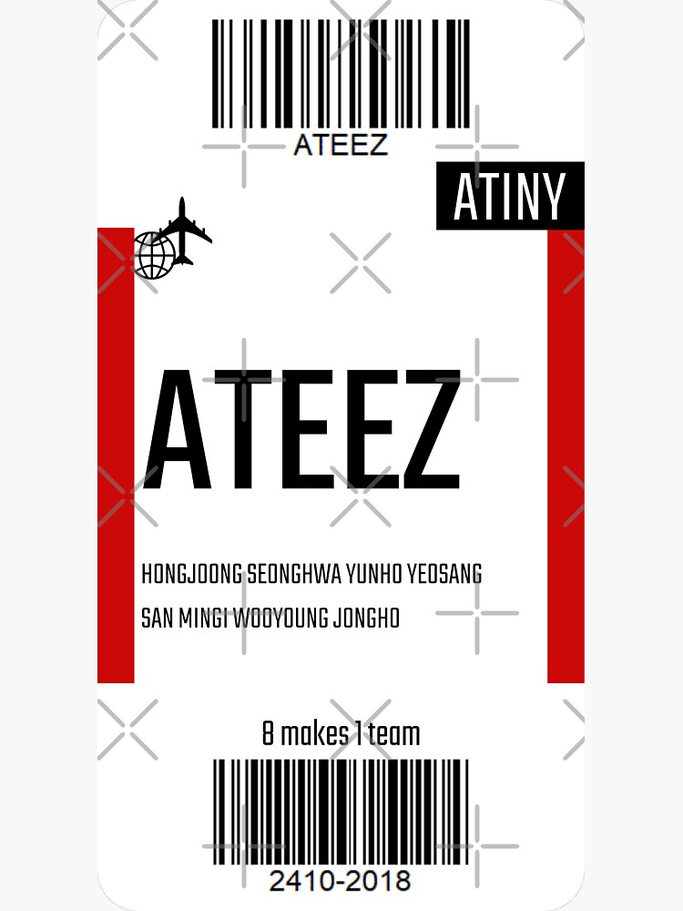 ATEEZ ATINY popular PASS JONGHO