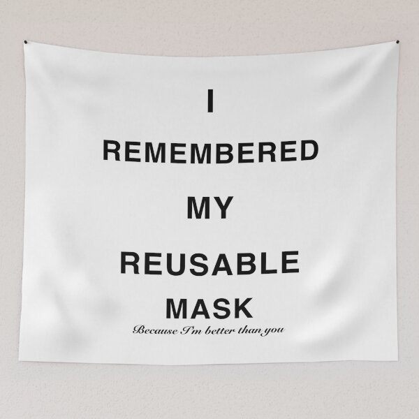 Item preview, I’m better than you mask designed and sold by ArtSCPdesign.