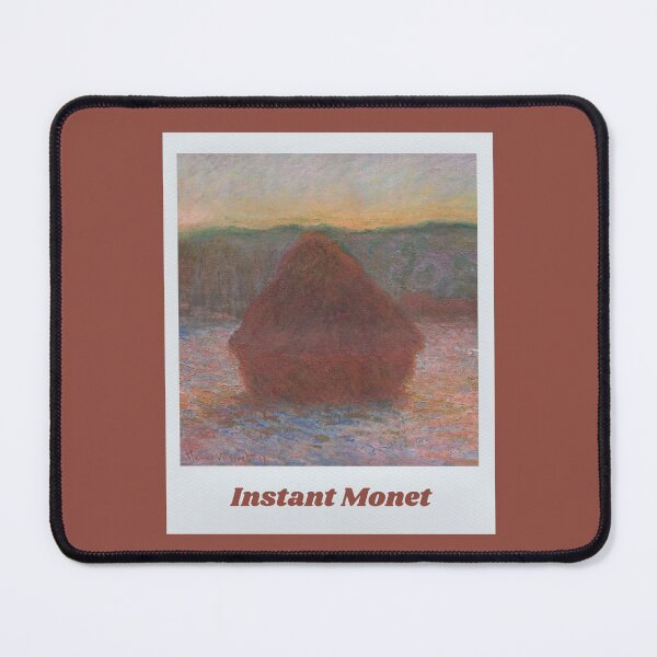 Item preview, Instant Monet - Haystacks Thaw Sunset 1890-1891 Monet designed and sold by molamode.