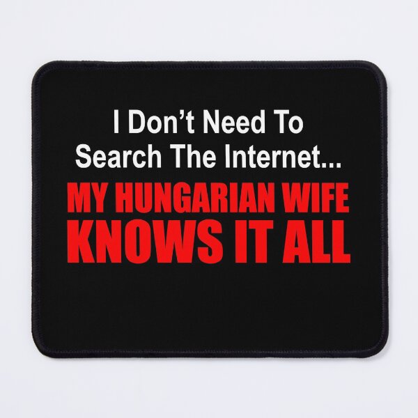 Item preview, Hungarian Wife Knows It All designed and sold by jaycartoonist.