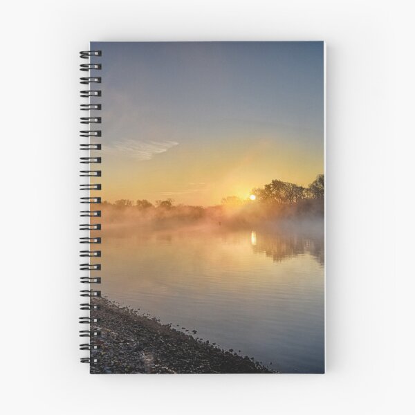Item preview, Frosty Sunrise over the Illinois designed and sold by kendoman26.