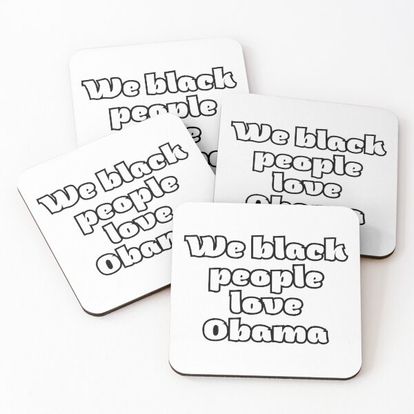 Item preview, We black people love Obama shirt designed and sold by Zakariya20.