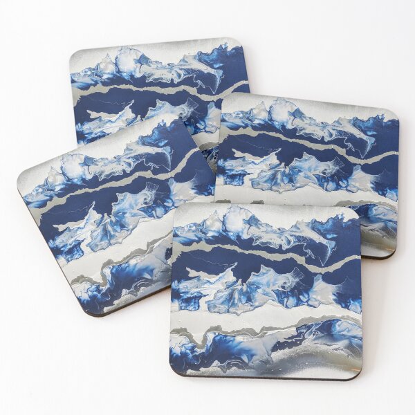 Item preview, Blue Abstract Modern Expressionism designed and sold by LifeProApperal.