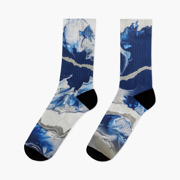 Item preview, Blue Abstract Modern Expressionism designed and sold by LifeProApperal.