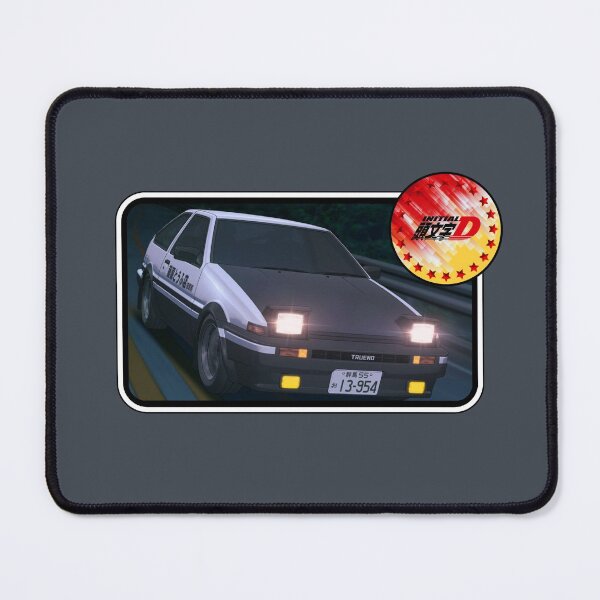 Item preview, 86 Drifter with Anime Badge! Yellow (on Grey) designed and sold by epinkb.