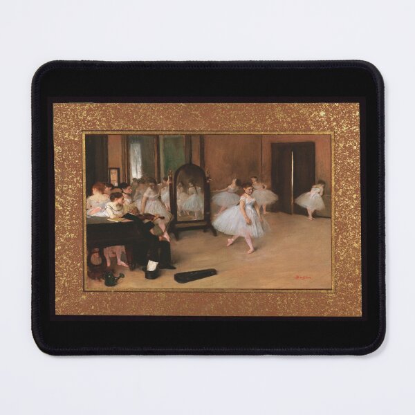 Item preview, The Dancing Class 1874 Degas - Ballet Class Framed Print designed and sold by molamode.