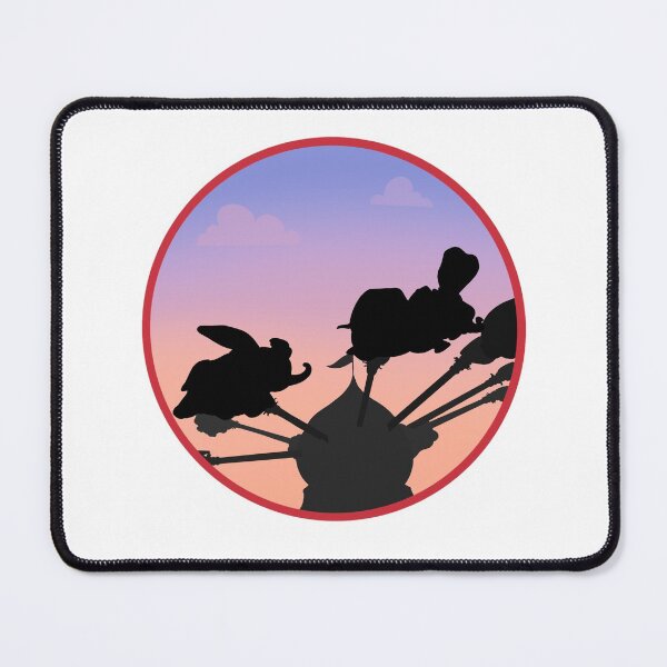 Item preview, Dumbo The Flying Elephant Ride Silhouette designed and sold by KaitlinsKingdom.