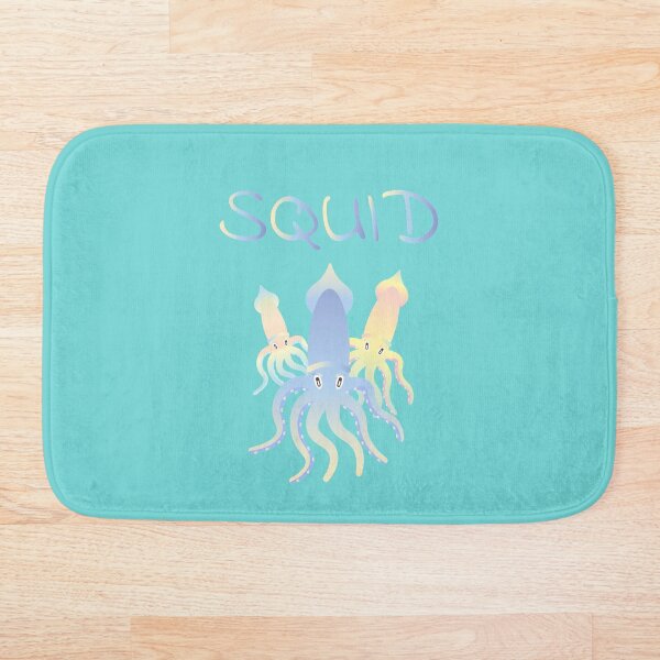 Item preview, Multi colored squid with an inscription. designed and sold by LetoHi.