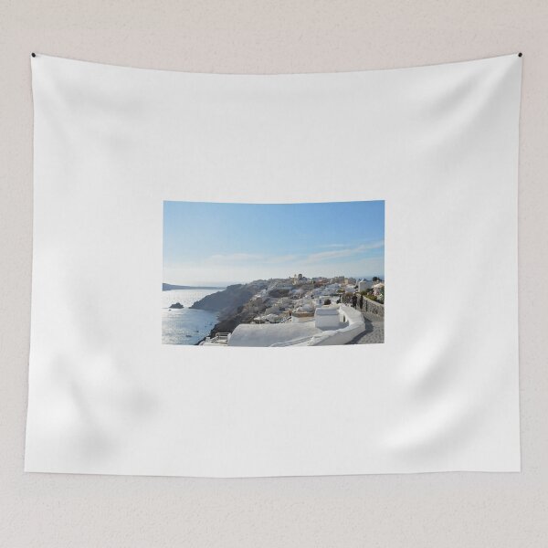 Item preview, White architecture in Santorini, Greece designed and sold by oanaunciuleanu.