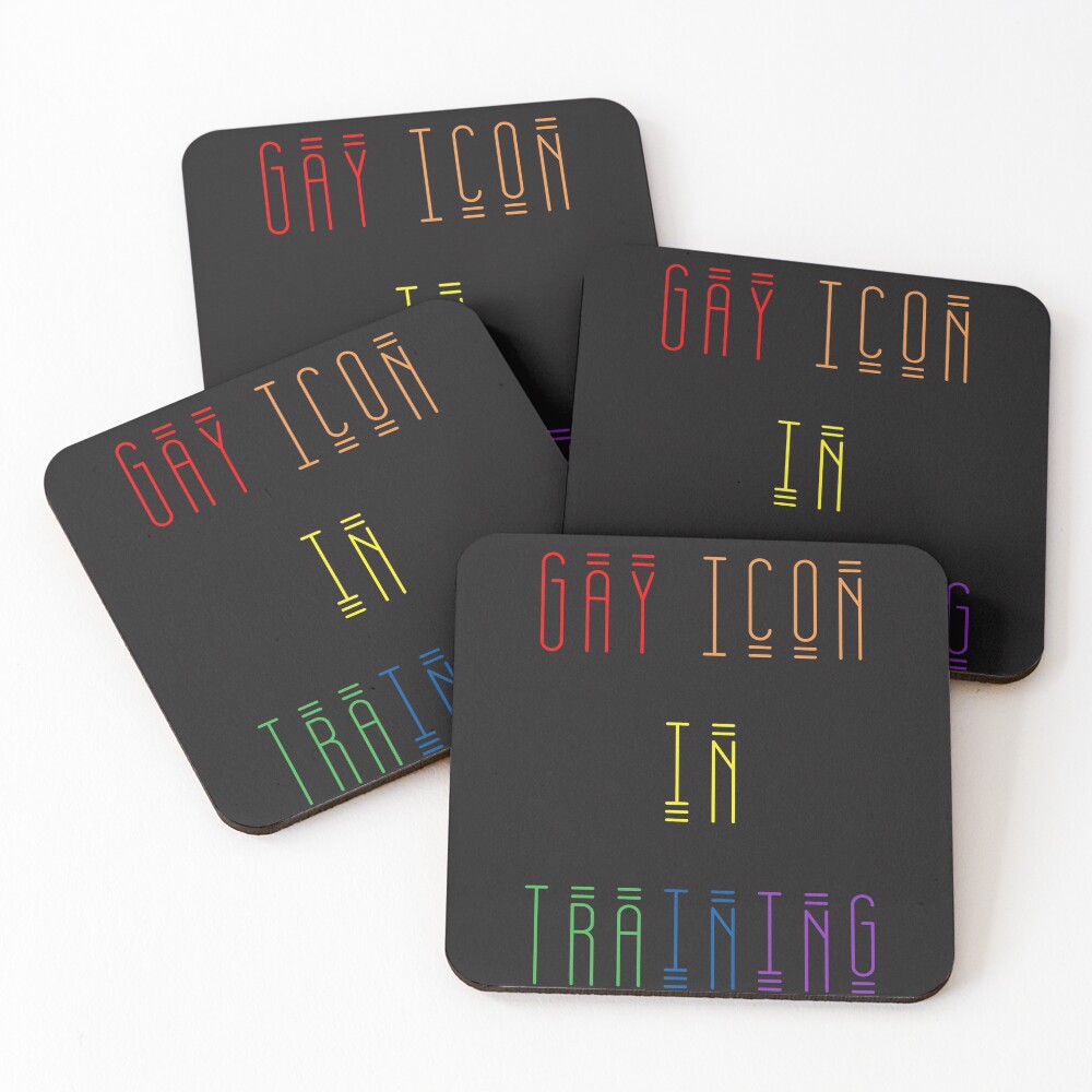 Item preview, Coasters (Set of 4) designed and sold by BiOurPride.