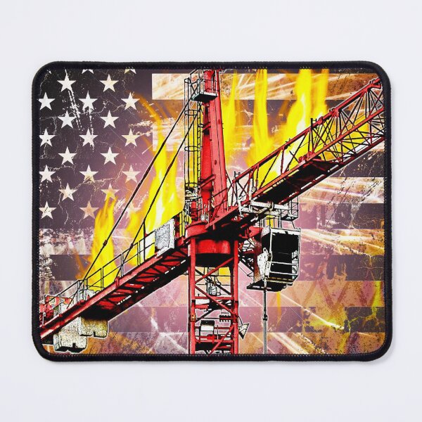 Item preview, Tower Crane Operator Flag designed and sold by Jared Davies.