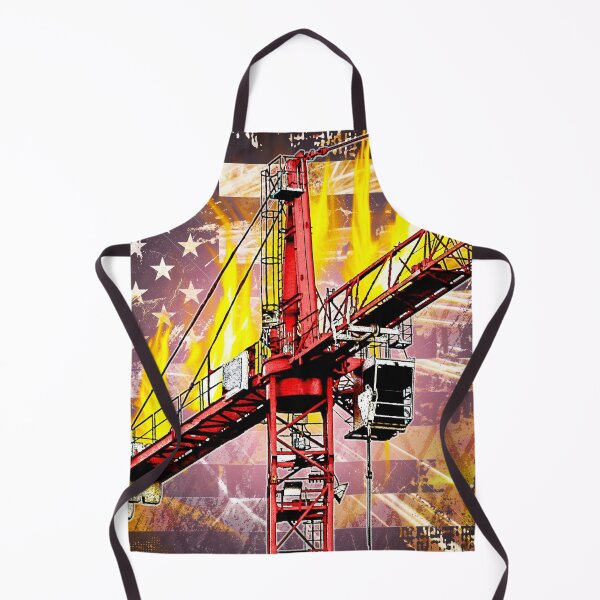 Item preview, Tower Crane Operator Flag designed and sold by Jared Davies.