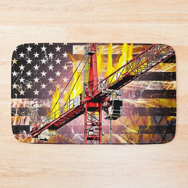 Item preview, Tower Crane Operator Flag designed and sold by Jared Davies.
