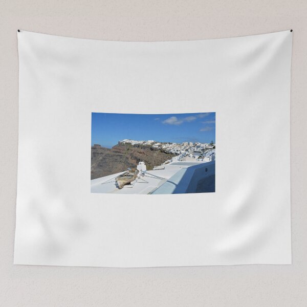 Item preview, White architecture in Santorini, Greece designed and sold by oanaunciuleanu.