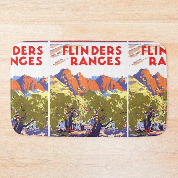 Item preview, Flinders Ranges - Vintage Travel Poster - Lithograph designed and sold by karwilberevivalcollection.