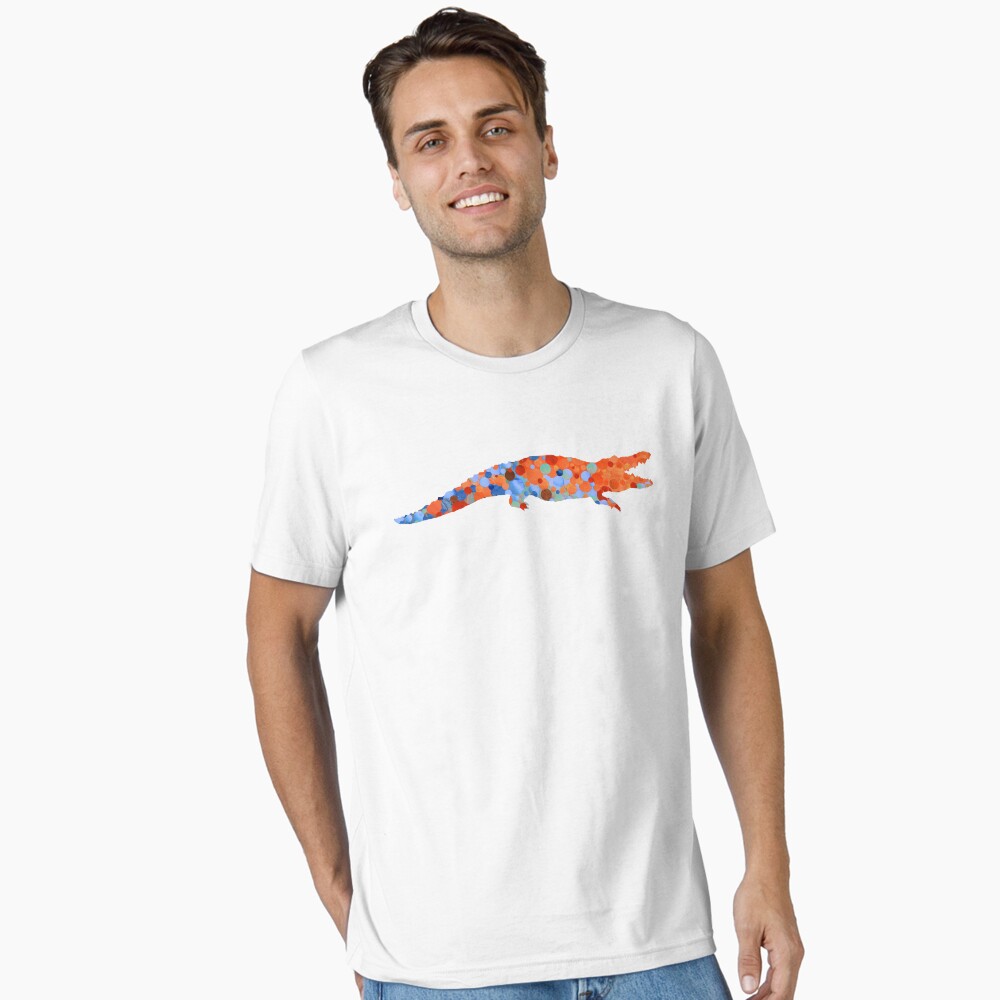 Orange And Blue Gator Alligator Art" A-Line Dress for Sale by  SharonCummings | Redbubble