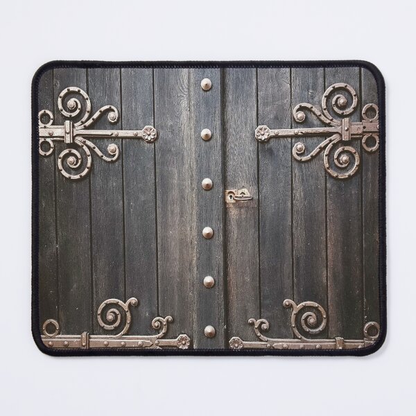 Item preview, victorian steampunk antique renaissance castle old door designed and sold by LEILA ART SPACE.