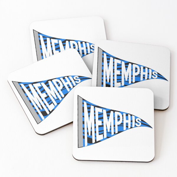 Item preview, Mem Memphis Tigers pendant Blue stripes designed and sold by emfseal.