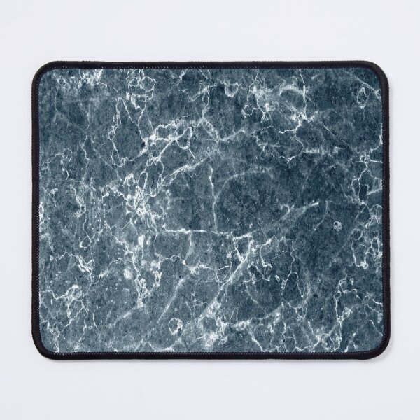 Item preview, preppy abstract minimalist slate blue marble designed and sold by LEILA ART SPACE.