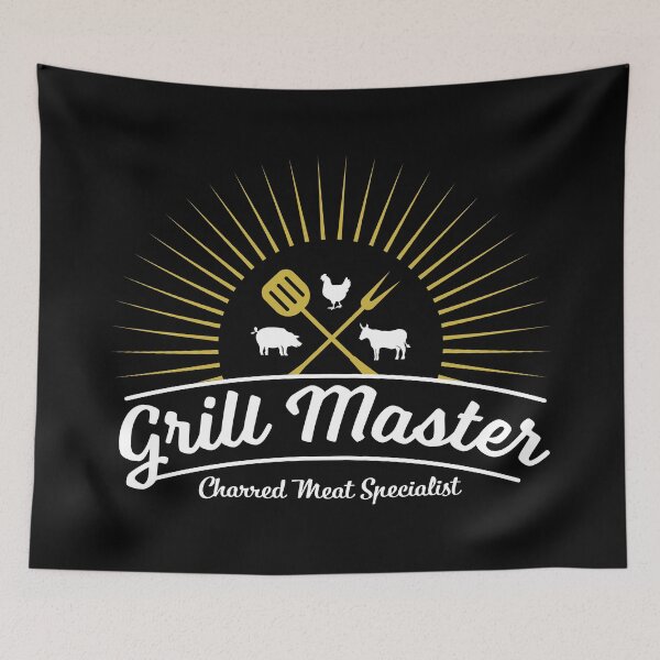 Item preview, Grill Master Badge designed and sold by garzonetto.