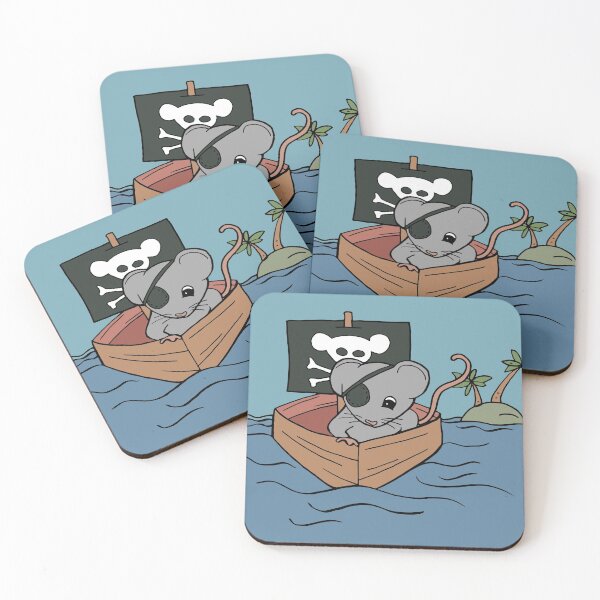 Item preview, Mouse in a Pirate Costume designed and sold by Otter-Grotto.