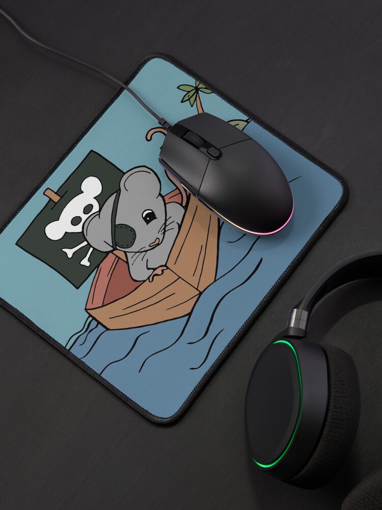 Alternate view of Mouse in a Pirate Costume Mouse Pad