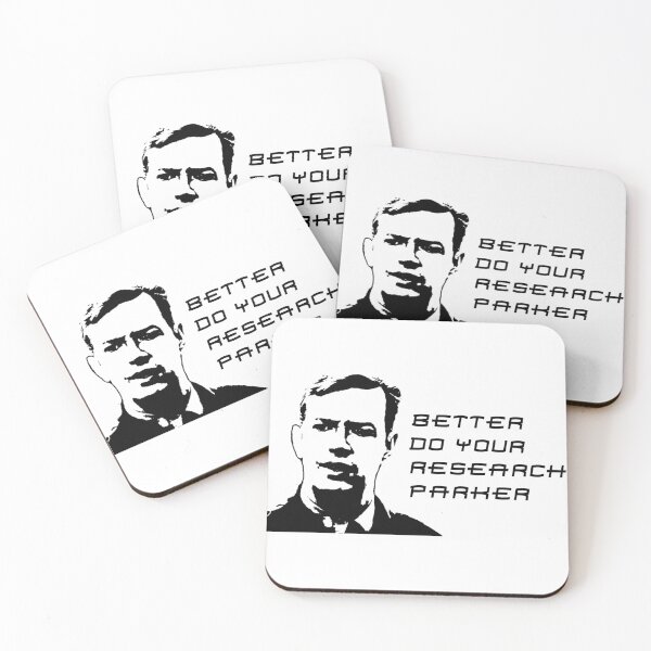 Item preview, Better Do Your Research Parker - Dr. Connors designed and sold by ForeverTobey.
