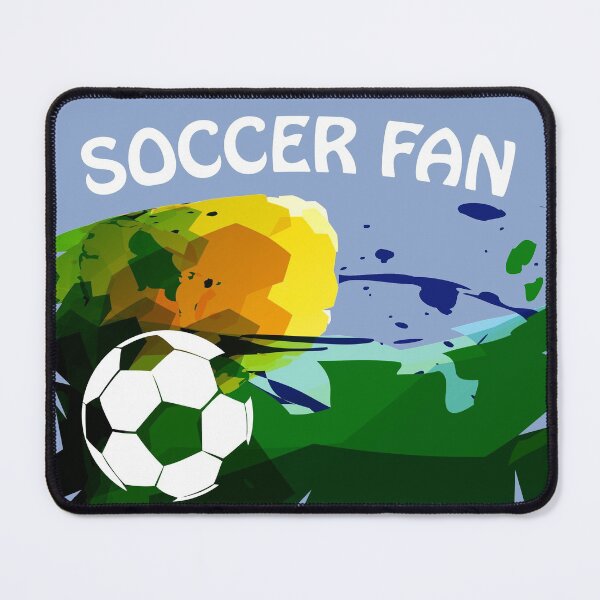 Item preview, "Soccer Fan" with colorful vector art designed and sold by Neonyx2020.