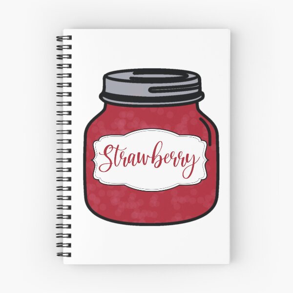 Item preview, Strawberry Jam Jar designed and sold by Happyhobbithole.