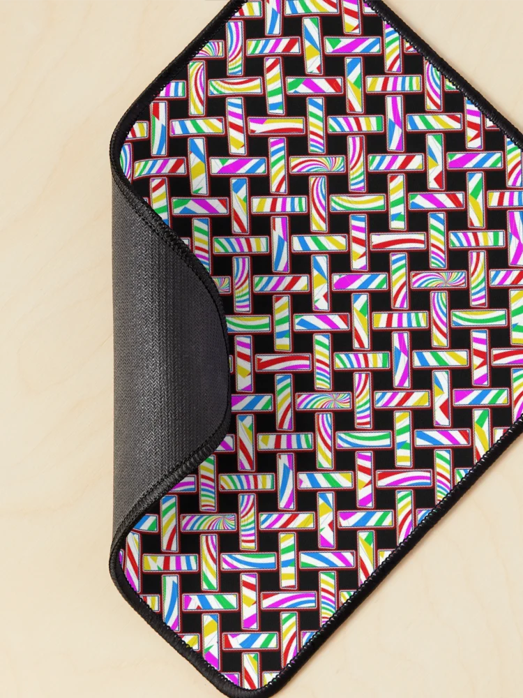 Thumbnail 2 of 5, Mouse Pad, Colorful Candy Bars Pattern designed and sold by RafaelLima7.
