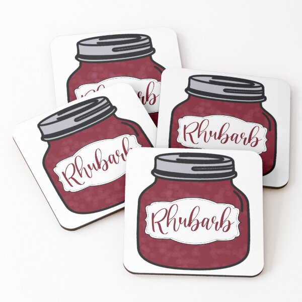 Item preview, Rhubarb Jam Jar designed and sold by Happyhobbithole.