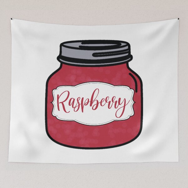Item preview, Raspberry Jam Jar designed and sold by Happyhobbithole.