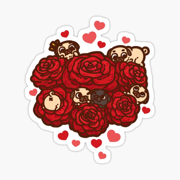 Sweet Roses Sticker