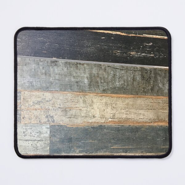 Item preview, distressed beach rustic country farmhouse chic teal barn wood designed and sold by LEILA ART SPACE.
