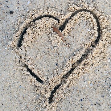 Artwork thumbnail, Heart In Sand by jeremydwilliams