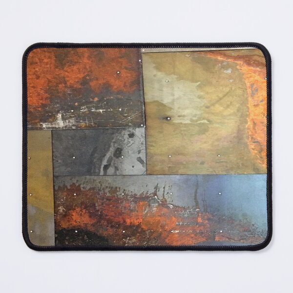 Item preview, rustic distressed grunge steampunk rusted metal  designed and sold by LEILA ART SPACE.