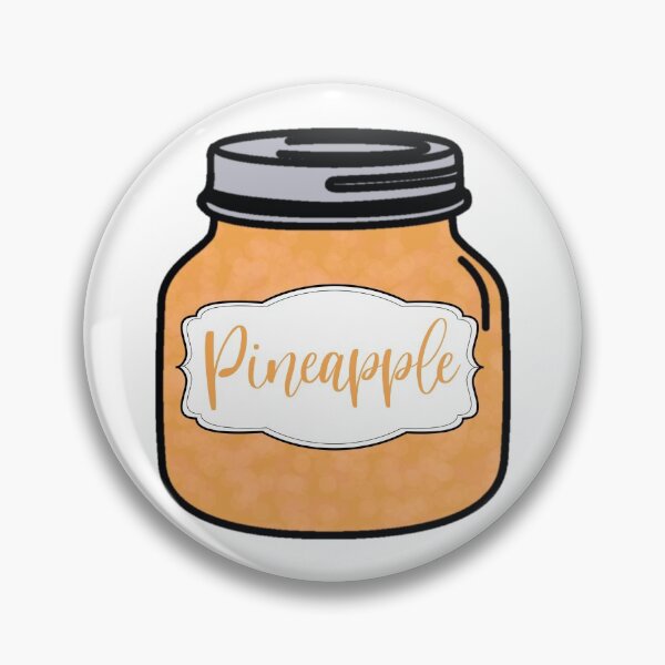Item preview, Pineapple Jam Jar designed and sold by Happyhobbithole.