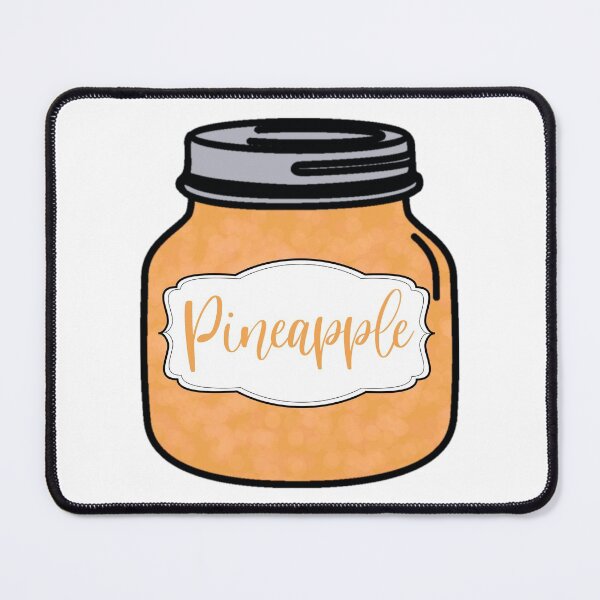 Item preview, Pineapple Jam Jar designed and sold by Happyhobbithole.