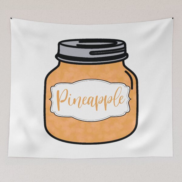 Item preview, Pineapple Jam Jar designed and sold by Happyhobbithole.