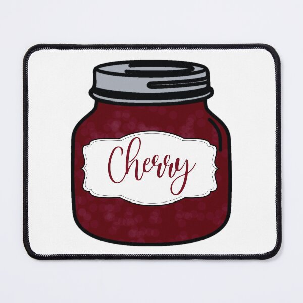 Item preview, Cherry Jam Jar designed and sold by Happyhobbithole.