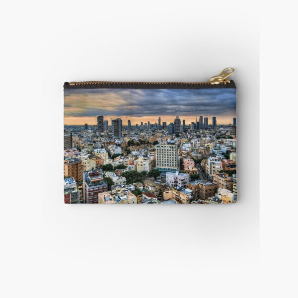Item preview, Tel Aviv skyline winter time designed and sold by Ronsho.