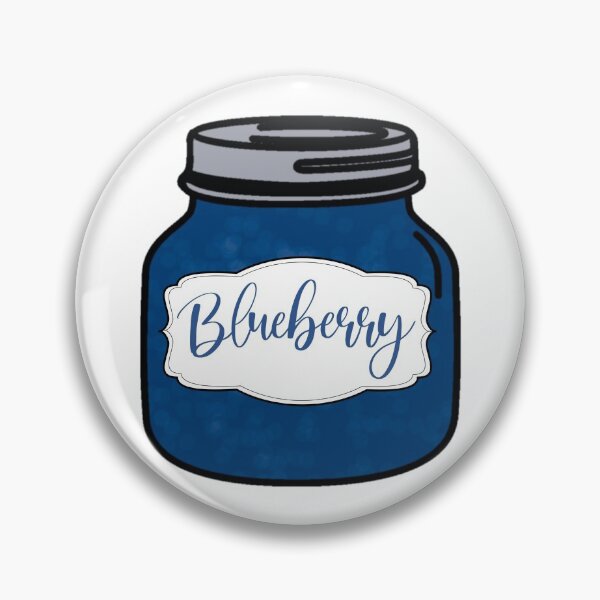 Item preview, Blueberry Jam Jar designed and sold by Happyhobbithole.