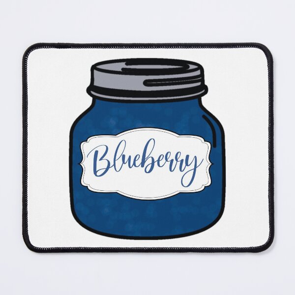 Item preview, Blueberry Jam Jar designed and sold by Happyhobbithole.