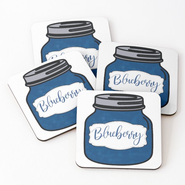 Item preview, Blueberry Jam Jar designed and sold by Happyhobbithole.