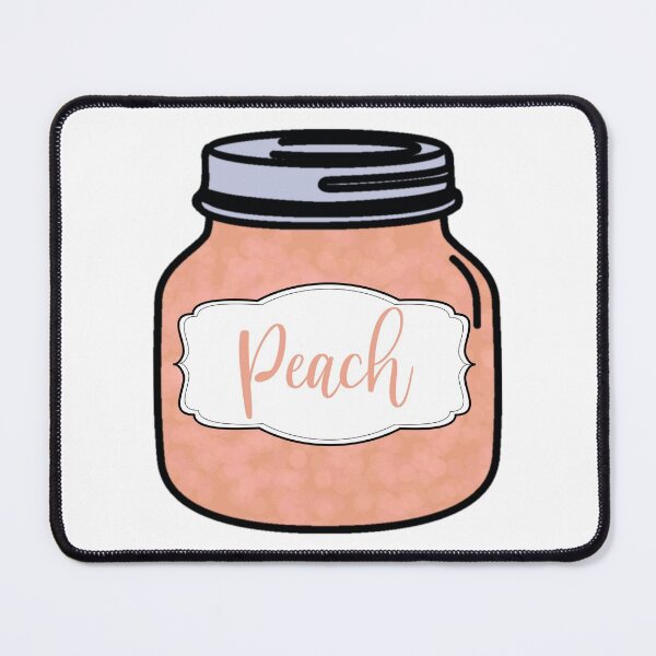 Item preview, Peach Jam Jar designed and sold by Happyhobbithole.